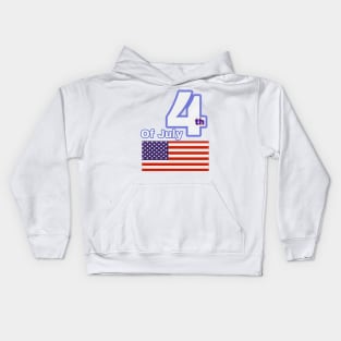 4th of july Kids Hoodie